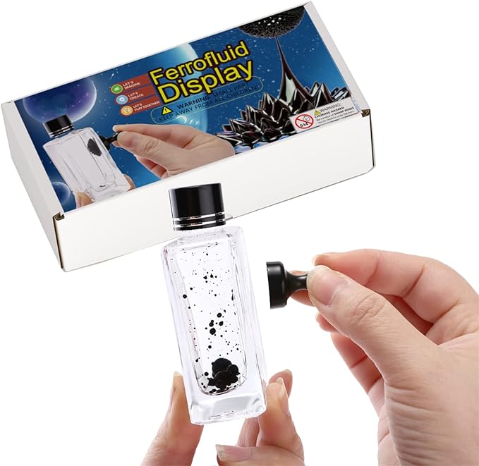 Ferrofluid Magnetic Display Bottle