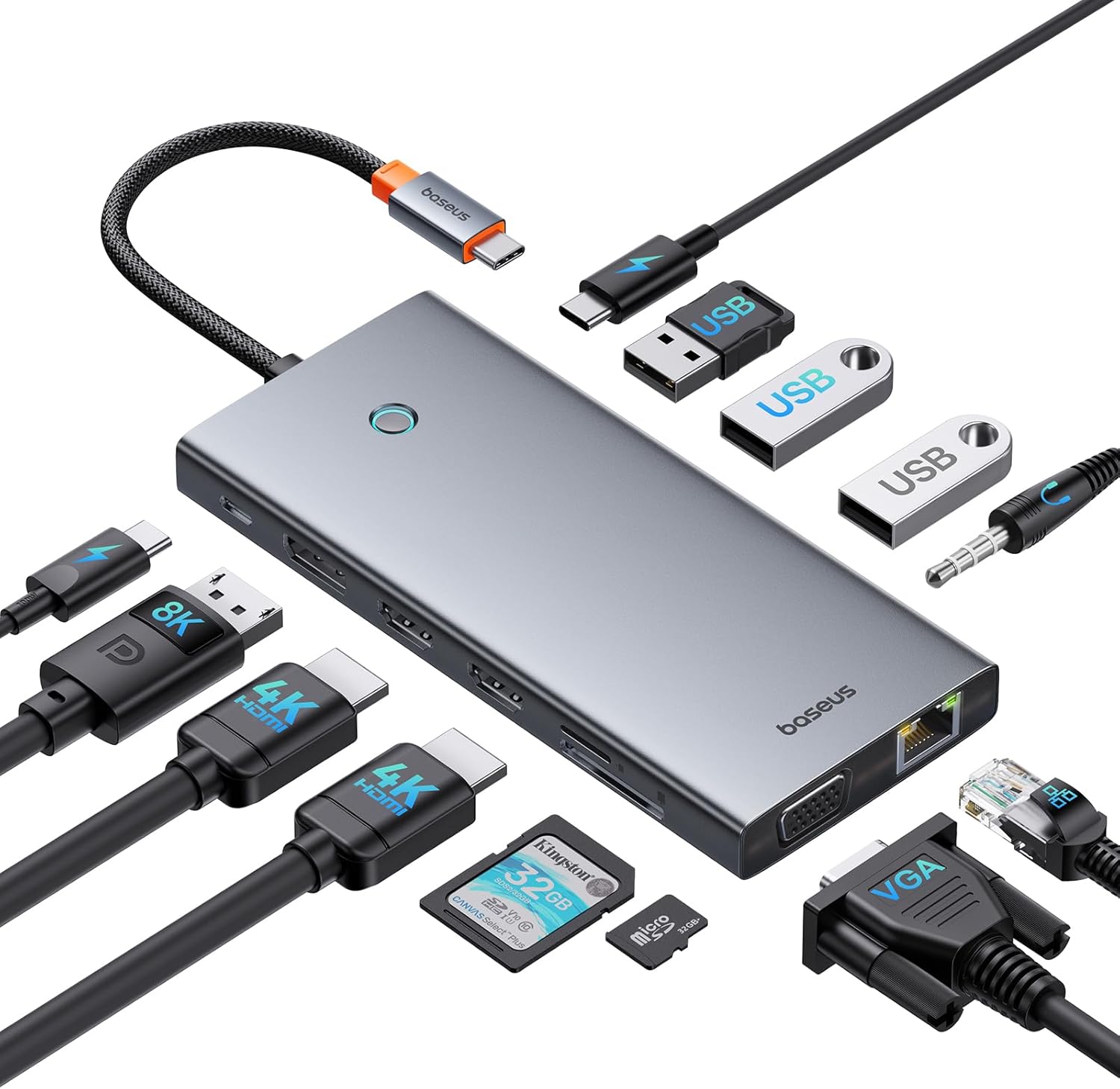 Baseus 13-in-1 USB-C Docking Hub